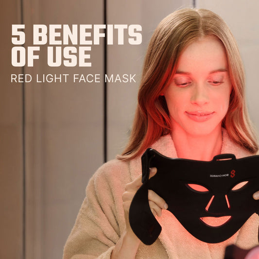 5 Benefits of Using a Red Light Face Mask
