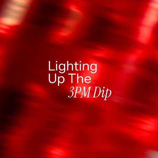 Afternoon Dessert:  “The Red Light Pick Me Up”