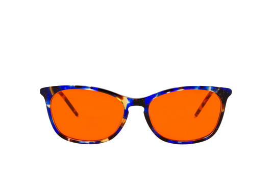 Galaxy Blue Light Blocking Glasses Prescription Front View
