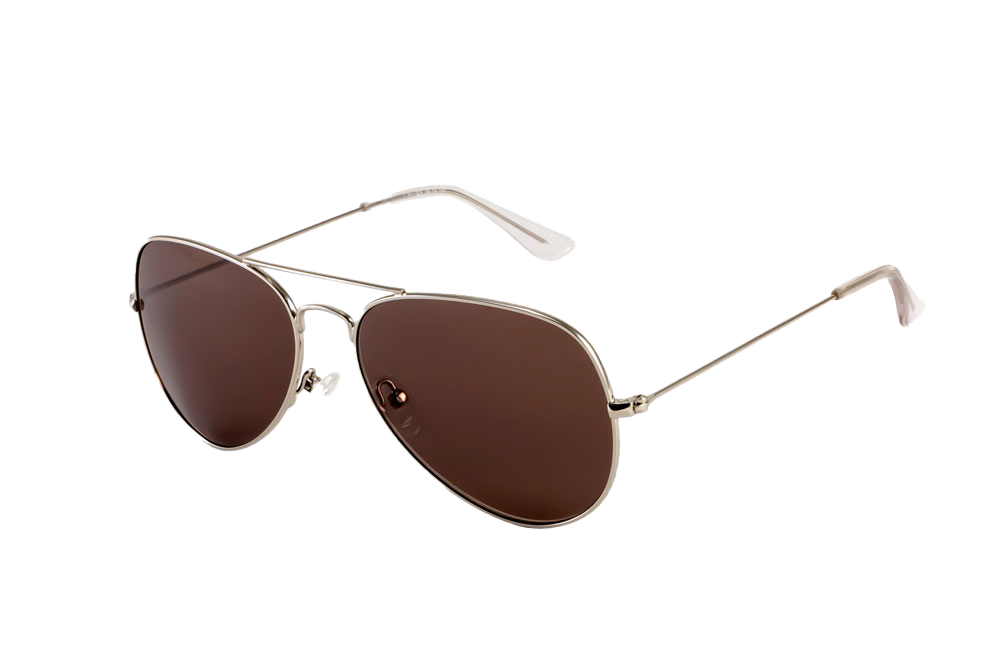 Maverick Sunglasses (Brown) Angled View