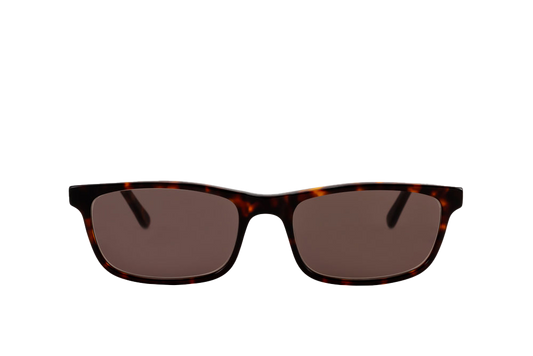 Tortoise Shell Sunglasses (Brown) Front View