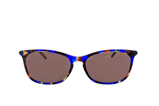 Galaxy Sunglasses (Brown) Front View